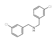双(3-氯苄)胺结构式