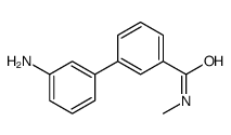 3-(3-aminophenyl)-N-methylbenzamide结构式