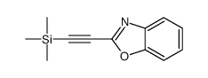 2-((trimethylsilyl)ethynyl)benzo[d]oxazole结构式