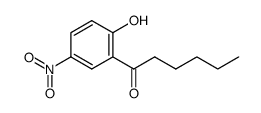 1-(2-hydroxy-5-nitrophenyl)hexan-1-one Structure