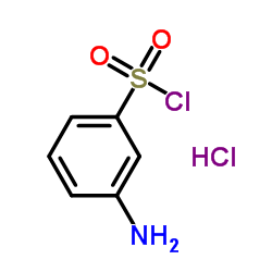 3-Aminobenzenesulfonyl chloride hydrochloride (1:1)结构式
