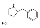 (R)-2-Benzylpyrrolidinehydrochloride Structure