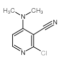 2-Chloro-4-(dimethylamino)nicotinonitrile Structure