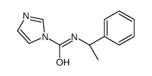 N-[(S)-(-)-1-苯基乙基]咪唑-1-羧酰胺结构式