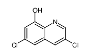 3,6-dichloro-8-quinolinol结构式