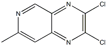 2,3-dichloro-7-methylpyrido[3,4-b]pyrazine结构式