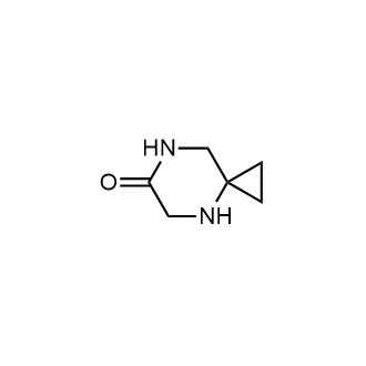4,7-二氮杂螺[2.5]辛烷-6-酮结构式