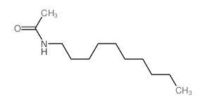 Acetamide, N-decyl- Structure