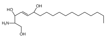 (2S,3R)-2-aminooctadec-4-ene-1,3,6-triol结构式