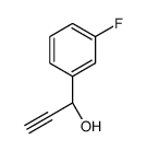 Benzenemethanol, alpha-ethynyl-3-fluoro-, (S)- (9CI)结构式