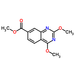 Methyl 2,4-dimethoxyquinazoline-7-carboxylate structure