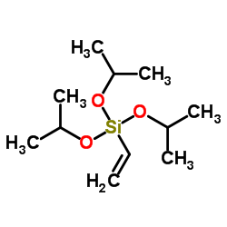 Triisopropoxy(vinyl)silane Structure
