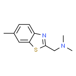 2-Benzothiazolemethanamine,N,N,6-trimethyl-(9CI)结构式