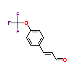 (2E)-3-[4-(Trifluoromethoxy)phenyl]acrylaldehyde picture