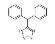 5-(diphenylmethyl)-1H-tetrazole Structure