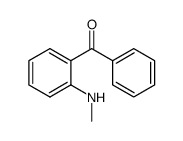 2-(methylamino)benzophenone结构式