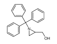 (1-Trityl-aziridin-2-yl)-methanol structure