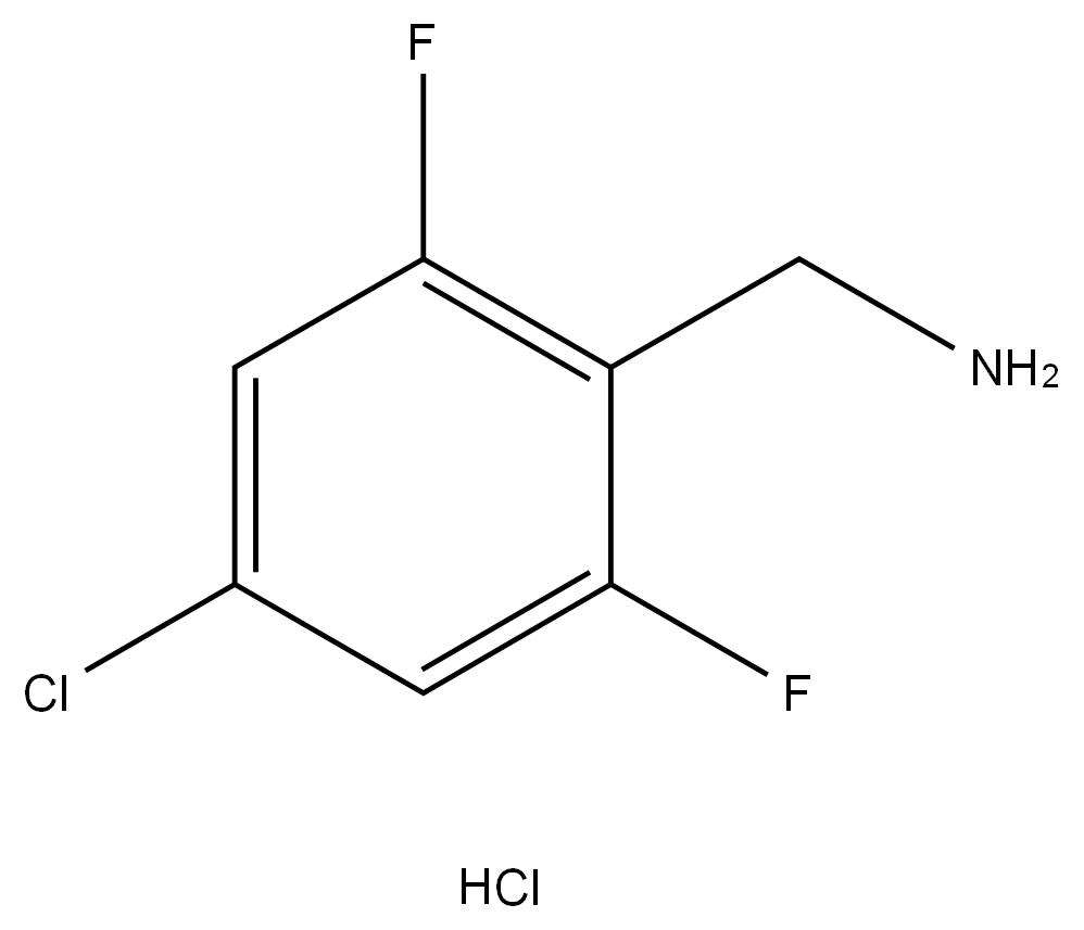 (4-Chloro-2,6-difluorophenyl)methanamine hydrochloride picture