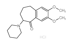 9,10-dimethoxy-5-(1-piperidyl)bicyclo[5.4.0]undeca-7,9,11-trien-6-one Structure