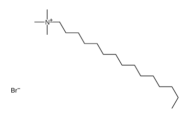 trimethyl(pentadecyl)azanium,bromide结构式