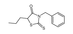 3-benzyl-5-propyl-2-sulfanylidene-1,3-thiazolidin-4-one Structure