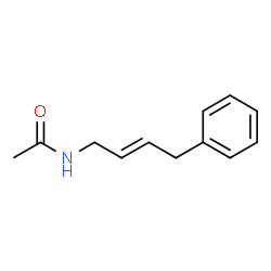 Acetamide,N-(4-phenyl-2-butenyl)- (9CI) Structure