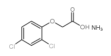 Ammonium 2,4-dichlorophenoxyacetate Structure