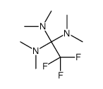 1,1,1-TRIFLUORO-2,2,2-TRIS(DIMETHYLAMINO)-ETHANE structure