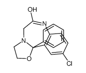10-chloro-11b-phenyl-2,3,5,7-tetrahydro-[1,3]oxazolo[3,2-d][1,4]benzodiazepin-6-one Structure