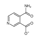 4-carbamoylpyridine-3-carboxylate structure