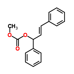 (2E)-1,3-Diphenyl-2-propen-1-yl methyl carbonate结构式