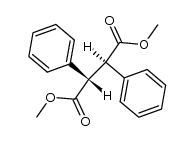 meso-2,3-diphenylsuccinic acid dimethyl ester Structure