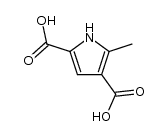 5-methyl-pyrrole-2,4-dicarboxylic acid Structure
