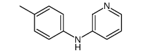 N-(4-methylphenyl)pyridin-3-amine结构式