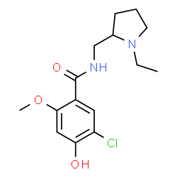 5-chloro-N-[(1-ethylpyrrolidin-2-yl)methyl]-4-hydroxy-2-methoxy-benzam ide picture