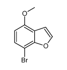 7-BROMO-4-METHOXYBENZOFURAN Structure