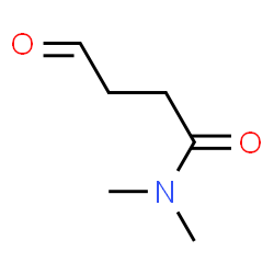 Butanamide, N,N-dimethyl-4-oxo- (9CI) Structure