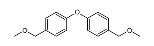 4,4'-bis(methoxymethyl)diphenyl ether Structure
