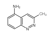 3-methylcinnolin-5-amine Structure