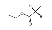 (S)-ethyl 2-bromopropanoate结构式