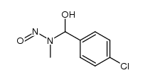 N-((4-chlorophenyl)(hydroxy)methyl)-N-methylnitrous amide Structure