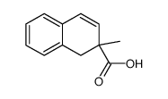 2-methyl-1,2-dihydro-2-naphthoic acid结构式