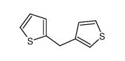 2-(thiophen-3-ylmethyl)thiophene Structure