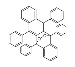 5,12-Dihydro-5,6,11,12-tetraphenyl-5,12-epidioxynaphthacene结构式