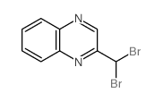 2-(dibromomethyl)quinoxaline结构式