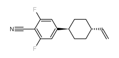 TRANS-2,6-DIFLUORO-4-(4-VINYL-CYCLOHEXYL)-BENZONITRILE structure