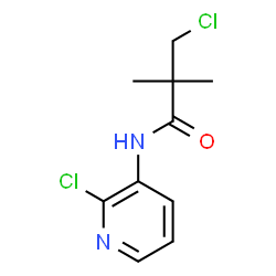 3-Chloro-N-(2-chloro-3-pyridinyl)-2,2-dimethylpropanamide结构式
