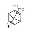 methyl tetracyclo[3.3.0.02,4.03,6]oct-7-ene-5-carboxylate-4-d结构式