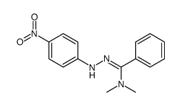N,N-dimethyl-N'-(4-nitroanilino)benzenecarboximidamide Structure