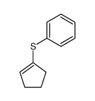 1-cyclopentenyl phenyl sulfide结构式